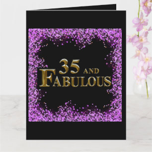 35th  Birthday  Card