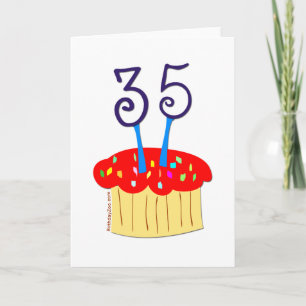 35th Birthday Card