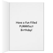 35th Birthday card with siamese cats (Inside (Right))