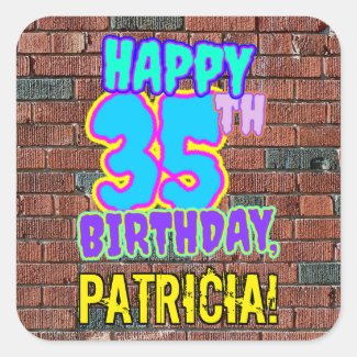 35th Birthday – Fun, Urban Graffiti Inspired Look