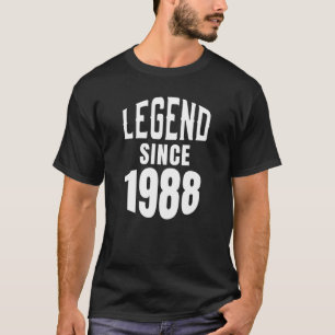 35th Birthday Legend Since 1988  for Women Born in T-Shirt