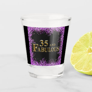 35th  Birthday  Shot Glass