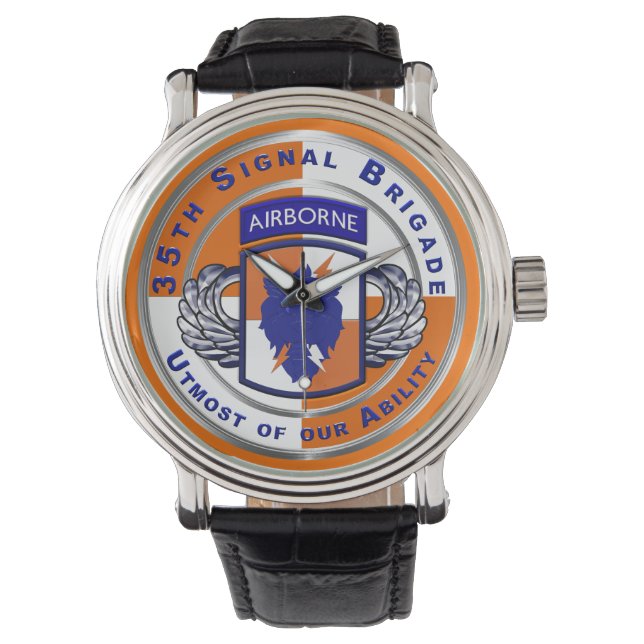35th Signal Brigade-Airborne  Watch (Front)
