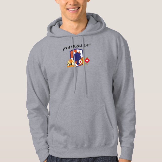 35TH SIGNAL BRIGADE  HOODIE (Front)