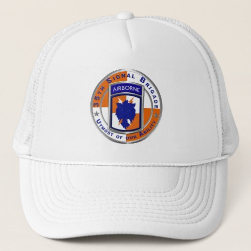 35th Signal Brigade  Trucker Hat