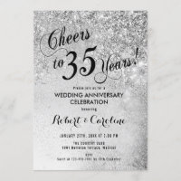 35th Wedding Anniversary Silver
