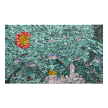 35x21 Photo Print - The Streets Of Denver 