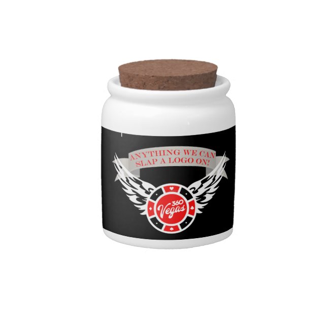 360 Vegas Urn Candy Jar (Front)