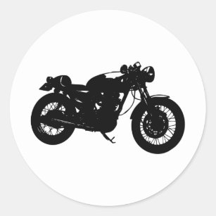 2 X NUMERI ADESIVI VINTAGE STEMMA CAFE RACER SCRAMBLER MOTO STICKERS TUNING