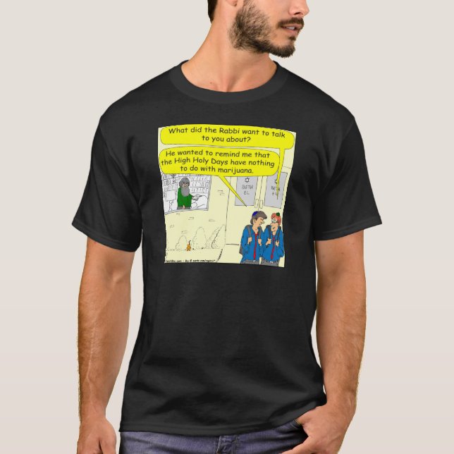 361 high holy days cartoon T-Shirt (Front)