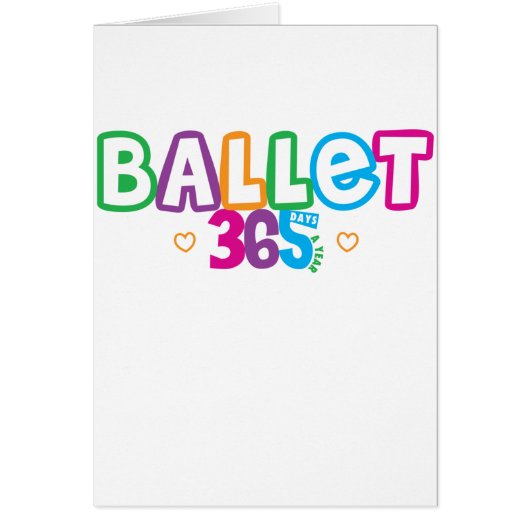 365 Ballet Cards (Front)