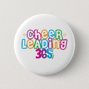 365 Cheerleading Pinback Button