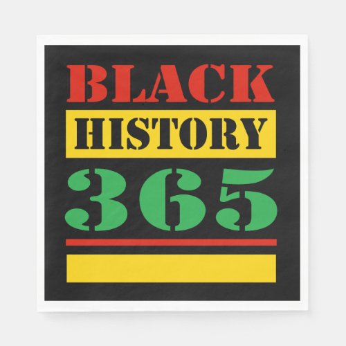 365 Days BHM Napkins