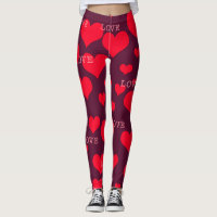 365 Days of Yoga. Day 36. Hearts and Loves. Leggings