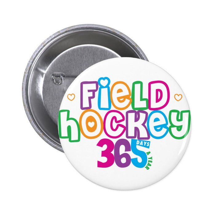 365 Field Hockey Pins