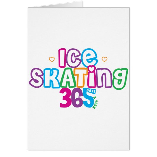 365 Ice Skating Cards (Front)