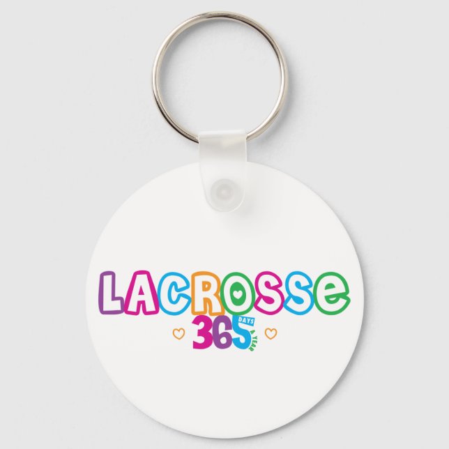 365 Lacrosse Keychain (Front)