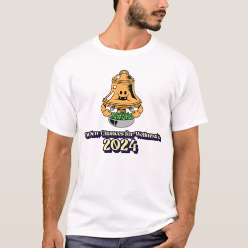 365 New Chances for Wellness in 2024 T_Shirt
