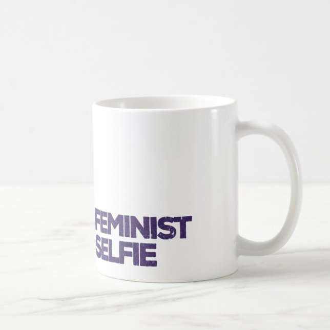 #365FeministSelfie Mug (Right)