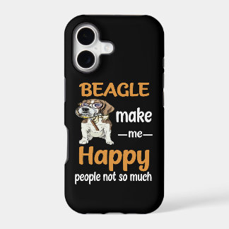 36 Beagle Make Me Happy iPhone 17 Case