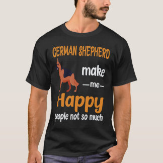 36 German Shepherd Make Me Happy People Not So Muc T-Shirt