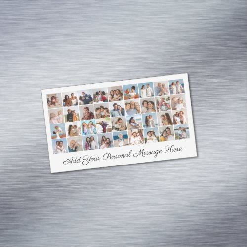 36 Photo Collage Add A Greeting Pack of 25 Magnets