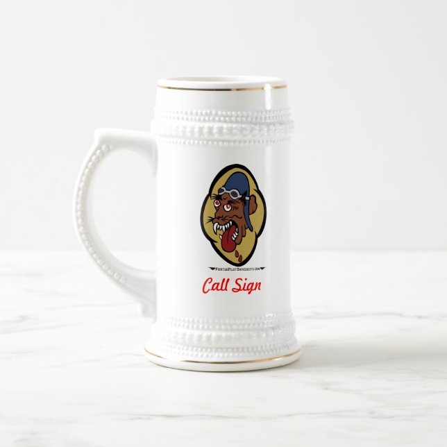 36 Tactical Fighter Squadron Beer Stein (Left)