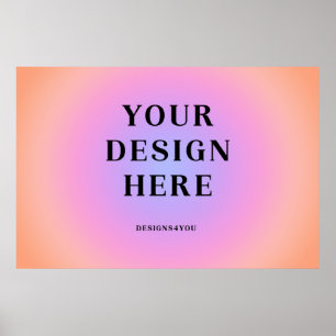 36 x 24 Horizontal Printed Art Poster