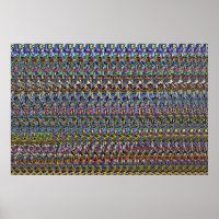 36" x 24" "Invisible" 3D Poster by Magic Eye®