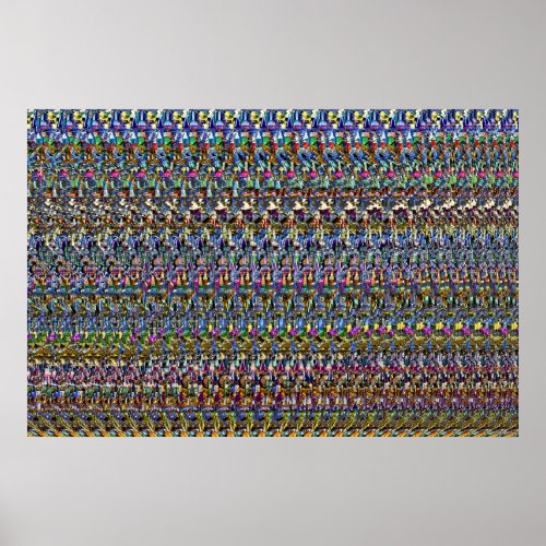 36 x 24 Invisible 3D Poster by Magic Eye