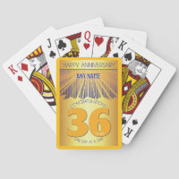 36 Year | Golden Ray 12 Step CUSTOM NAME