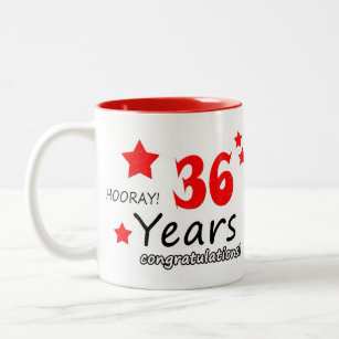 36th Anniversary Gifts on Zazzle