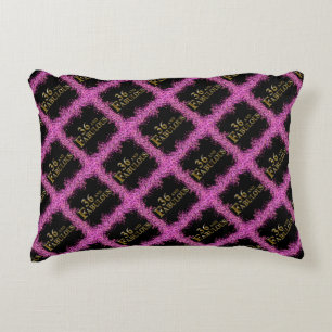 36th Birthday Accent Pillow