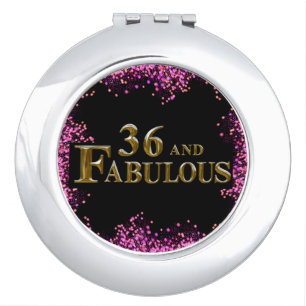 36th  Birthday  Compact Mirror