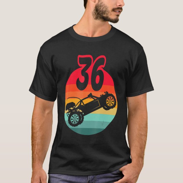 36th Birthday I Racing Gaming I Remote Control Rc  T-Shirt (Front)