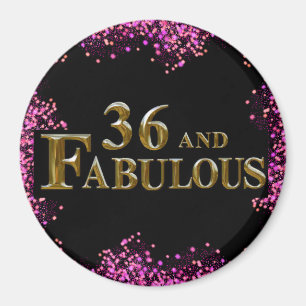 36th  Birthday  Magnet