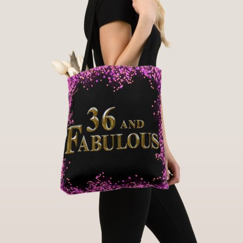 36th  Birthday  Tote Bag