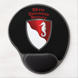 36th Engineer Brigade “Rugged” Gel Mouse Pad