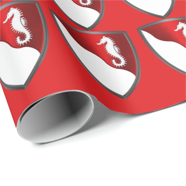 36th Engineer Brigade “Rugged” Wrapping Paper (Roll Corner)