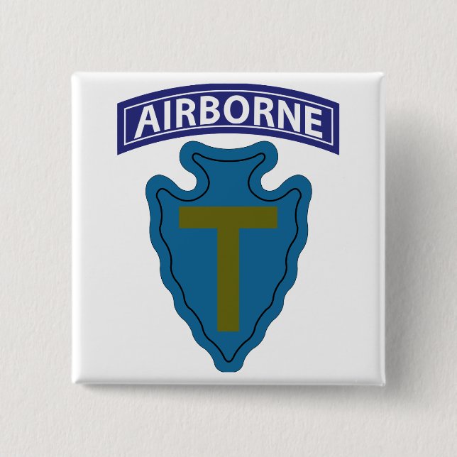 36th Infantry Division - Airborne Button (Front)