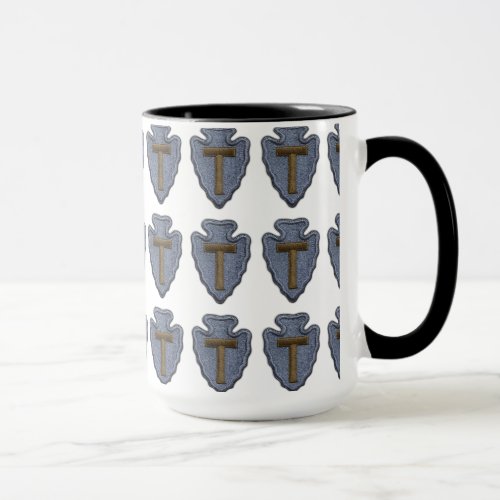 36th infantry division vets patch frosty Mug