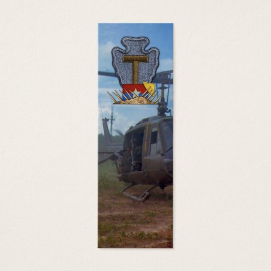 36th Infantry Division Vietnam War bookmarkers (Front)
