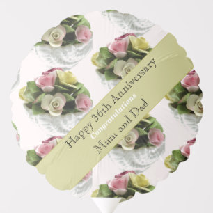 36th Wedding Anniversary Balloon