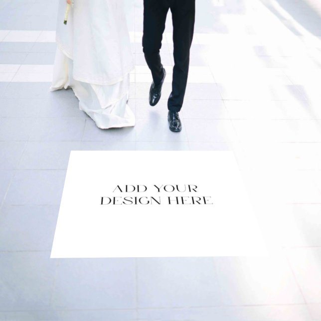 36x36” Floor Decal Your Design (Wedding)