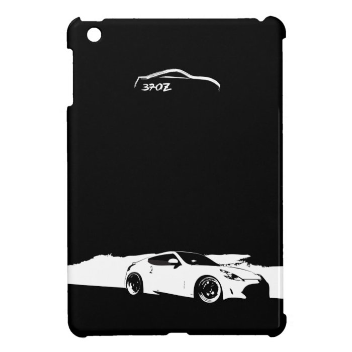 370Z rolling shot with White Silhouette logo iPad Mini Cases