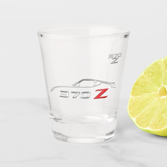 370Z Sportscar Shot Glass (Front)