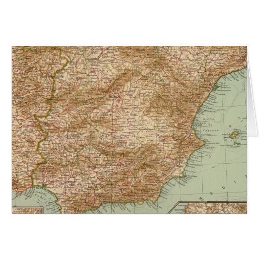 3738 Spain, Portugal Cards (Front Horizontal)
