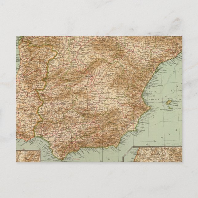 3738 Spain, Portugal Postcard (Front)