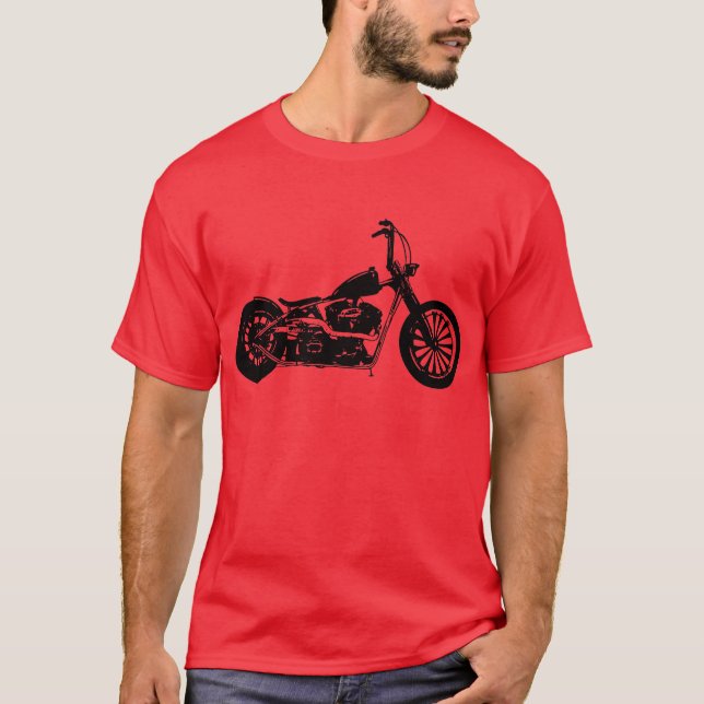 374 Chopper Bike T-Shirt (Front)