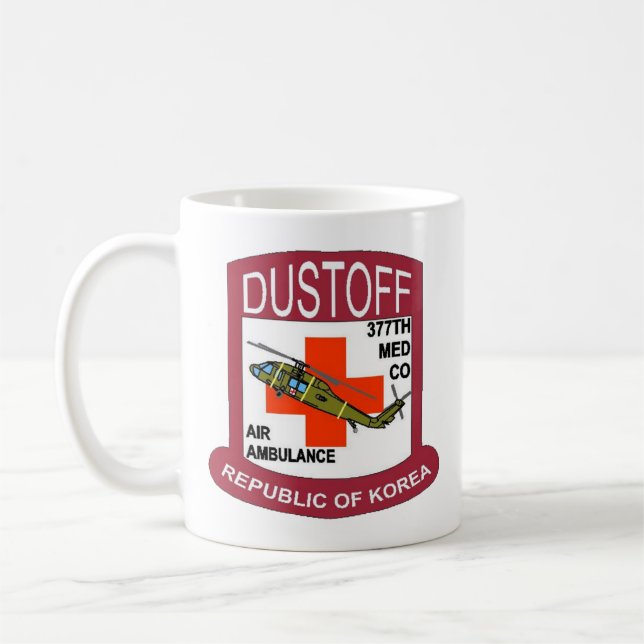 377th Med Co Air Ambulance, ROK Coffee Mug (Left)